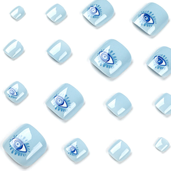 12 Sizes-24 Pcs Press On Nails JP1671