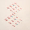 12 Sizes-24 Pcs Press On Nails W319
