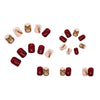 12 Sizes-24 Pcs Press On Nails R325
