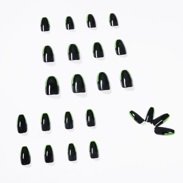 12 Sizes-24 Pcs Press On Nails JP1011