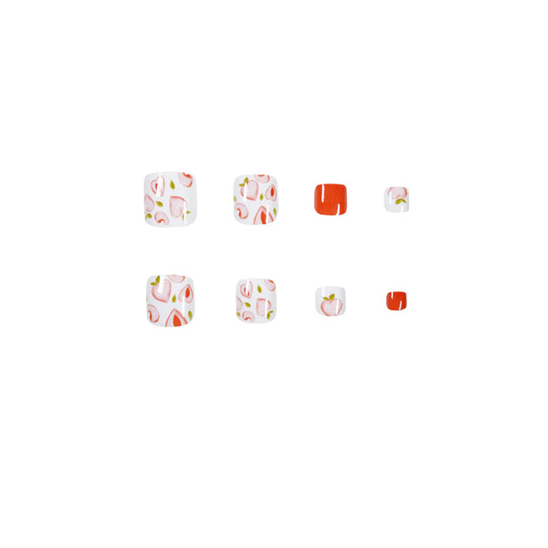 12 Sizes-24 Pcs Press On Nails JP1183