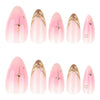 12 Sizes-24 Pcs Press On Nails JP4092