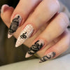 12 Sizes-24 Pcs Press On Nails JP1585