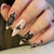 12 Sizes-24 Pcs Press On Nails JP1585