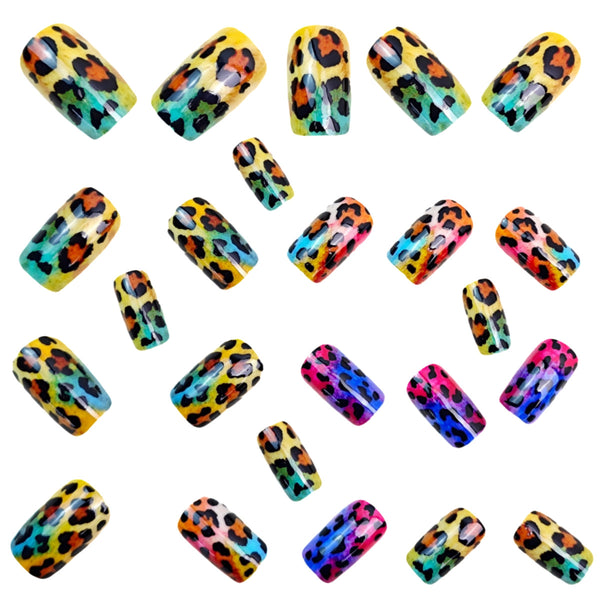 12 Sizes-24 Pcs Press On Nails Y1581