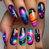 12 Sizes-24 Pcs Press On Nails Y588