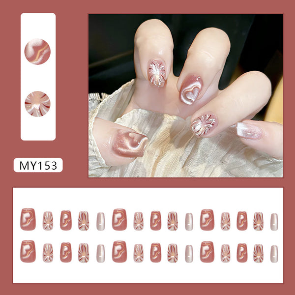 30 Pcs Press On Nails MY153