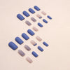 12 Sizes-24 Pcs Press On Nails W1159