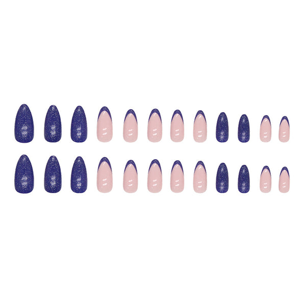 12 Sizes-24 Pcs Press On Nails W272