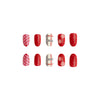 12 Sizes-24 Pcs Press On Nails C064