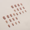 12 Sizes-24 Pcs Press On Nails R695