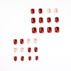 12 Sizes-24 Pcs Press On Nails JP1532