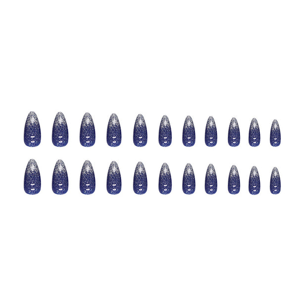 12 Sizes-24 Pcs Press On Nails W908