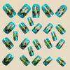 12 Sizes-24 Pcs Press On Nails Y1376