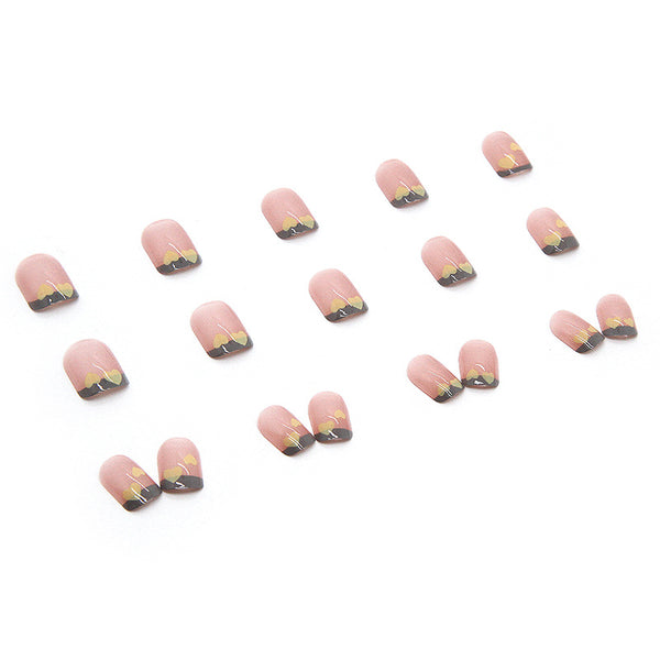 12 Sizes-24 Pcs Press On Nails R479