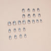 12 Sizes-24 Pcs Press On Nails MY059