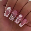 12 Sizes-24 Pcs Press On Nails JP3770