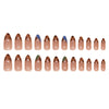 12 Sizes-24 Pcs Press On Nails W1658