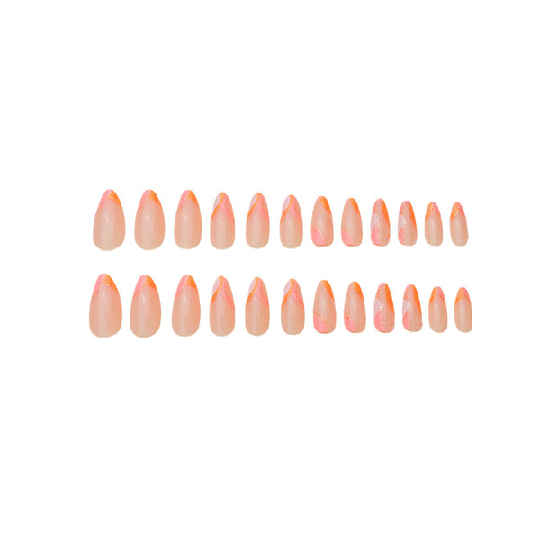 12 Sizes-24 Pcs Press On Nails Y162