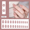12 Sizes-24 Pcs Press On Nails CF062