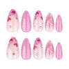 12 Sizes-24 Pcs Press On Nails JP3848