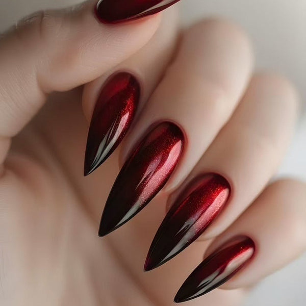 12 Sizes-24 Pcs Press On Nails W1843