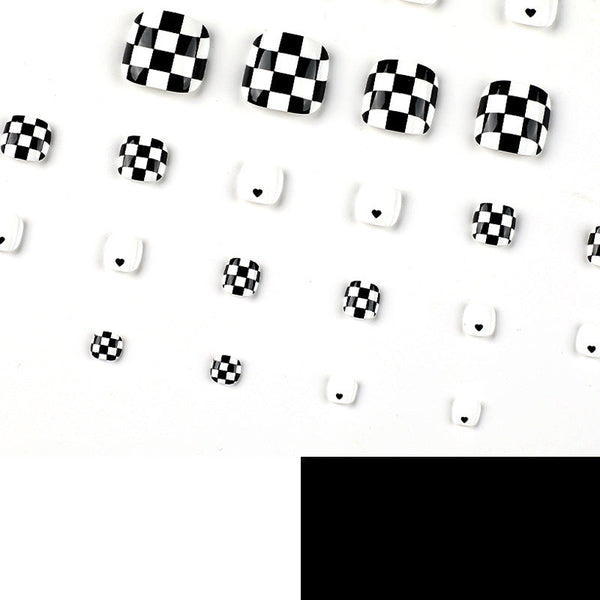 Weekly deals Press On Toe nails Set 24pcs/set JP2437