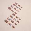 12 Sizes-24 Pcs Press On Nails Z800