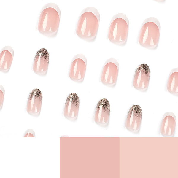 12 Sizes-24 Pcs Press On Nails JP1577