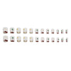 12 Sizes-24 Pcs Press On Nails W1262