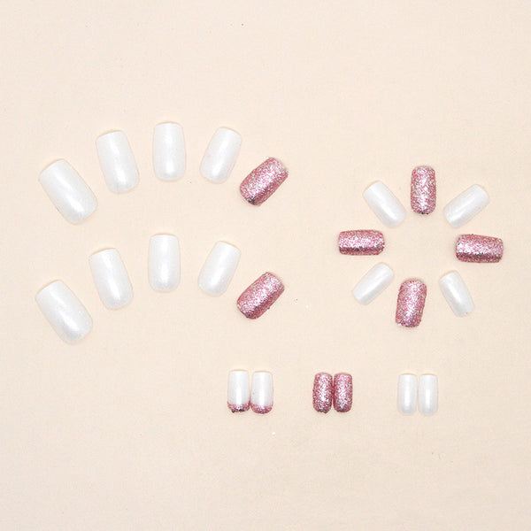 12 Sizes-24 Pcs Press On Nails W297