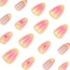 12 Sizes-24 Pcs Press On Nails JP3949