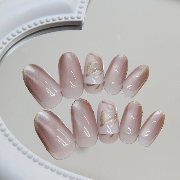12 Sizes-24 Pcs Press On Nails MY037
