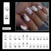 12 Sizes-24 Pcs Press On Nails W1041