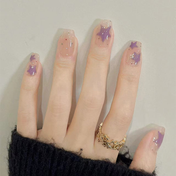 30 Pcs Press On Nails R874