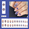 12 Sizes-24 Pcs Press On Nails W1185