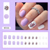 12 Sizes-24 Pcs Press On Nails W566
