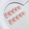 12 Sizes-24 Pcs Press On Nails Z1097