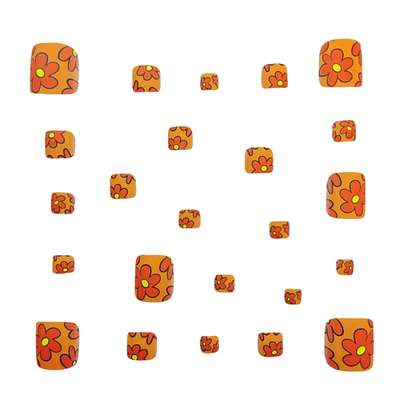 12 Sizes-24 Pcs Press On Nails Y607