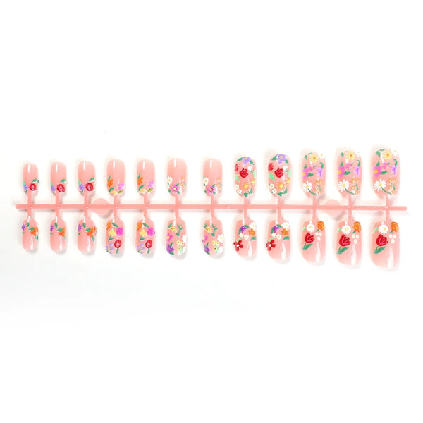 12 Sizes-24 PcsPress On Nails GZ-10-66