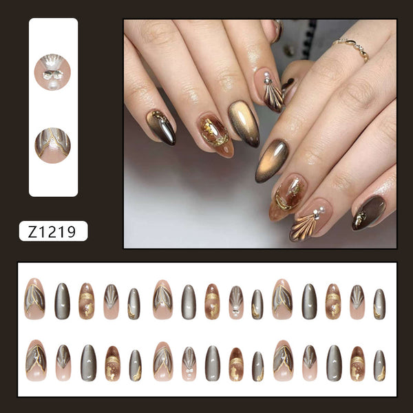 30 Pcs Press On Nails Z1219