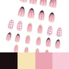 12 Sizes-24 Pcs Press On Nails JP4392