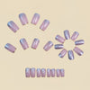 12 Sizes-24 Pcs Press On Nails Y1707