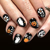 12 Sizes-24 Pcs Press On Nails C2002