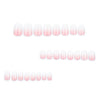 12 Sizes-24 Pcs Press On Nails JP3453