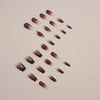 12 Sizes-24 Pcs Press On Nails R791