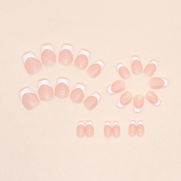 12 Sizes-24 Pcs Press On Nails W822