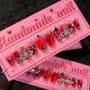 12 Sizes-24 Pcs Press On Nails SP171