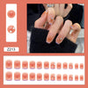 12 Sizes-24 Pcs Press On Nails Z213