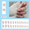 12 Sizes-24 Pcs Press On Nails W1316